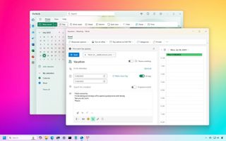 Calendar out of office event
