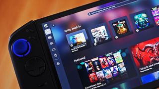 The Lenovo Legion Go 2 with AMD Z2 Extreme processor.