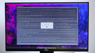 Microsoft Edit running inside Windows Terminal on Windows 11. 