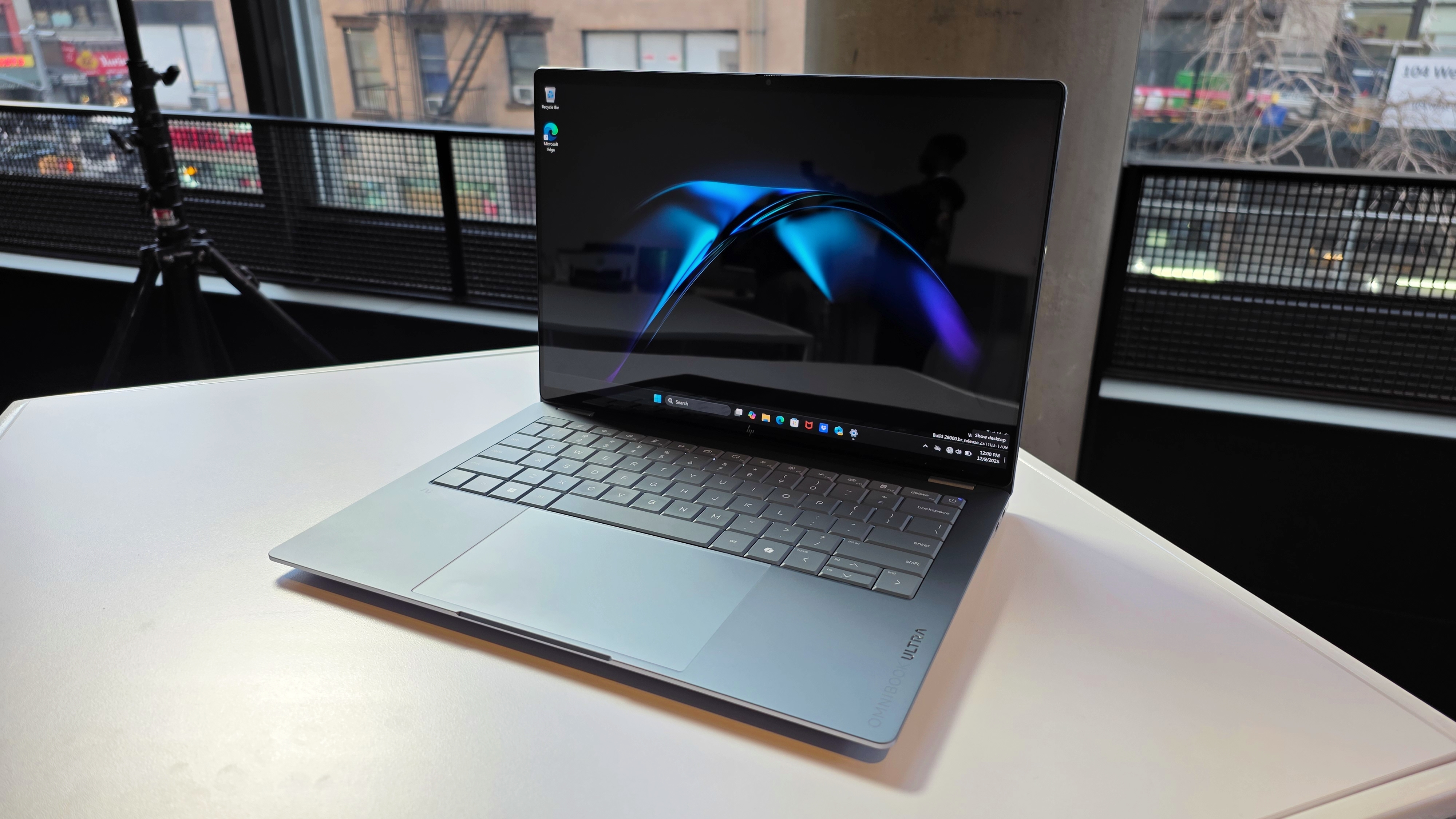 Image of the HP OmniBook Ultra 14 (G2) at CES 2026.