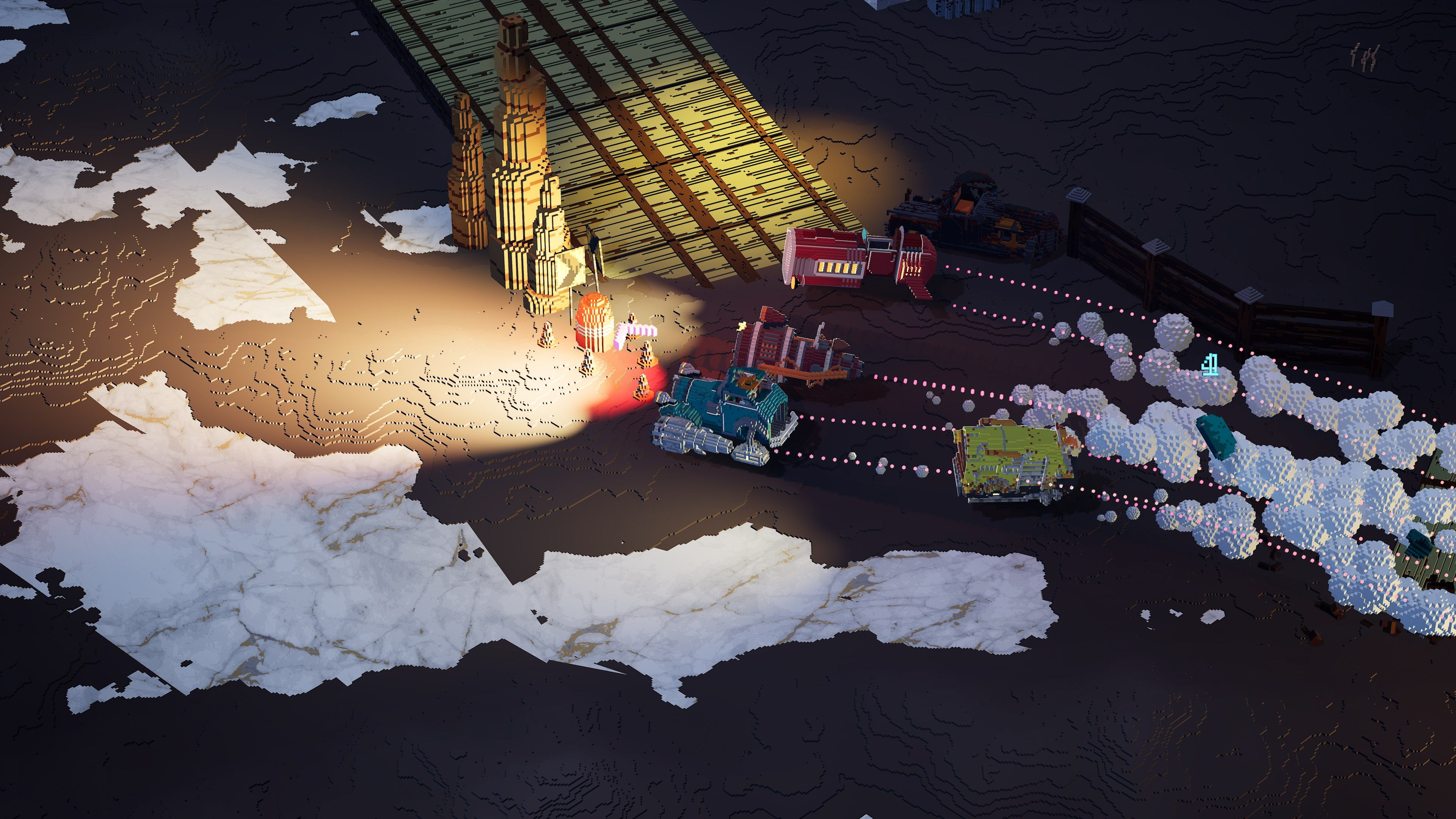 Erosion gameplay screenshot.