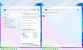 Windows 11 disable web results