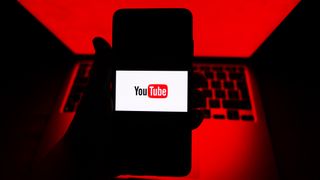 YouTube logo is displayed on a mobile phone screen for illustration photo. Gliwice, Poland on July 20th, 2025. (Photo by Beata Zawrzel/NurPhoto via Getty Images)