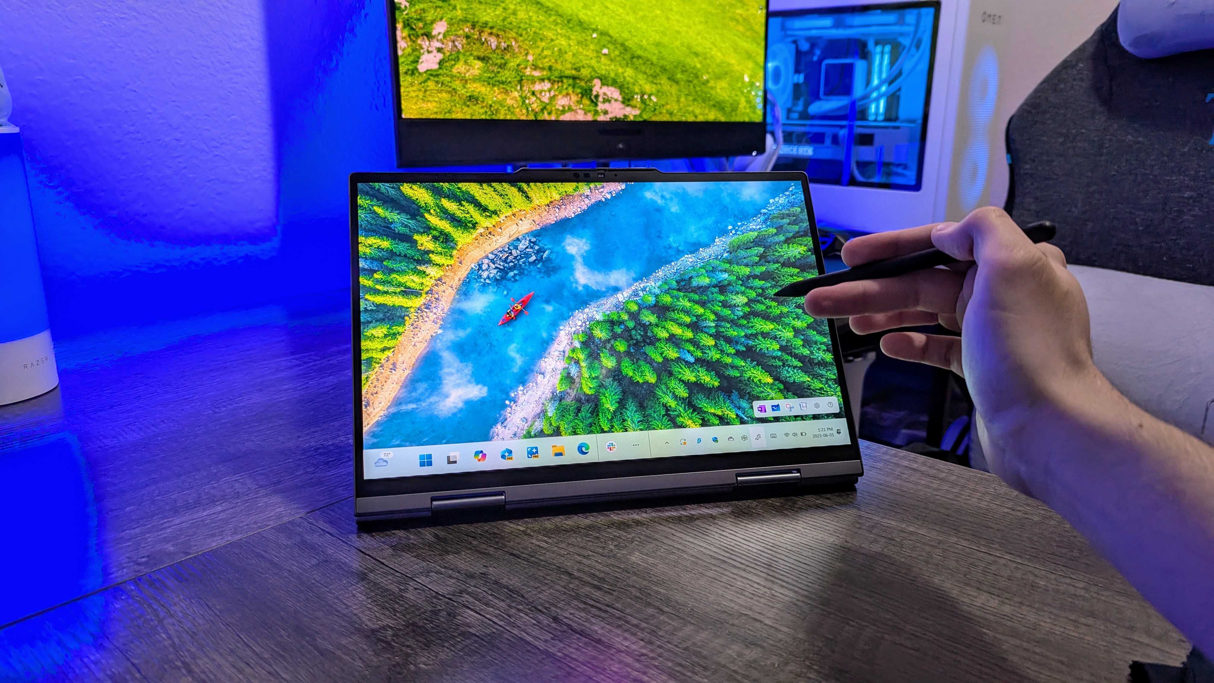 Image of the Lenovo ThinkPad X1 2-in-1 (Gen 10) Aura Edition.